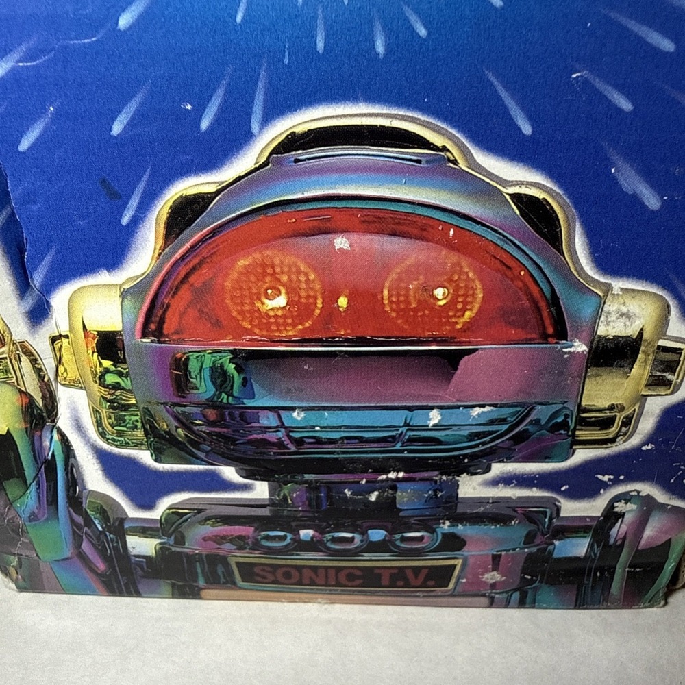 Vintage Toy Robot Sonic HK 706A New In Box Sealed 1995 READ - Picture 2 of 12
